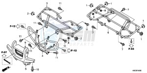 TRX500FPED TRX500FPE ED drawing CARRIER