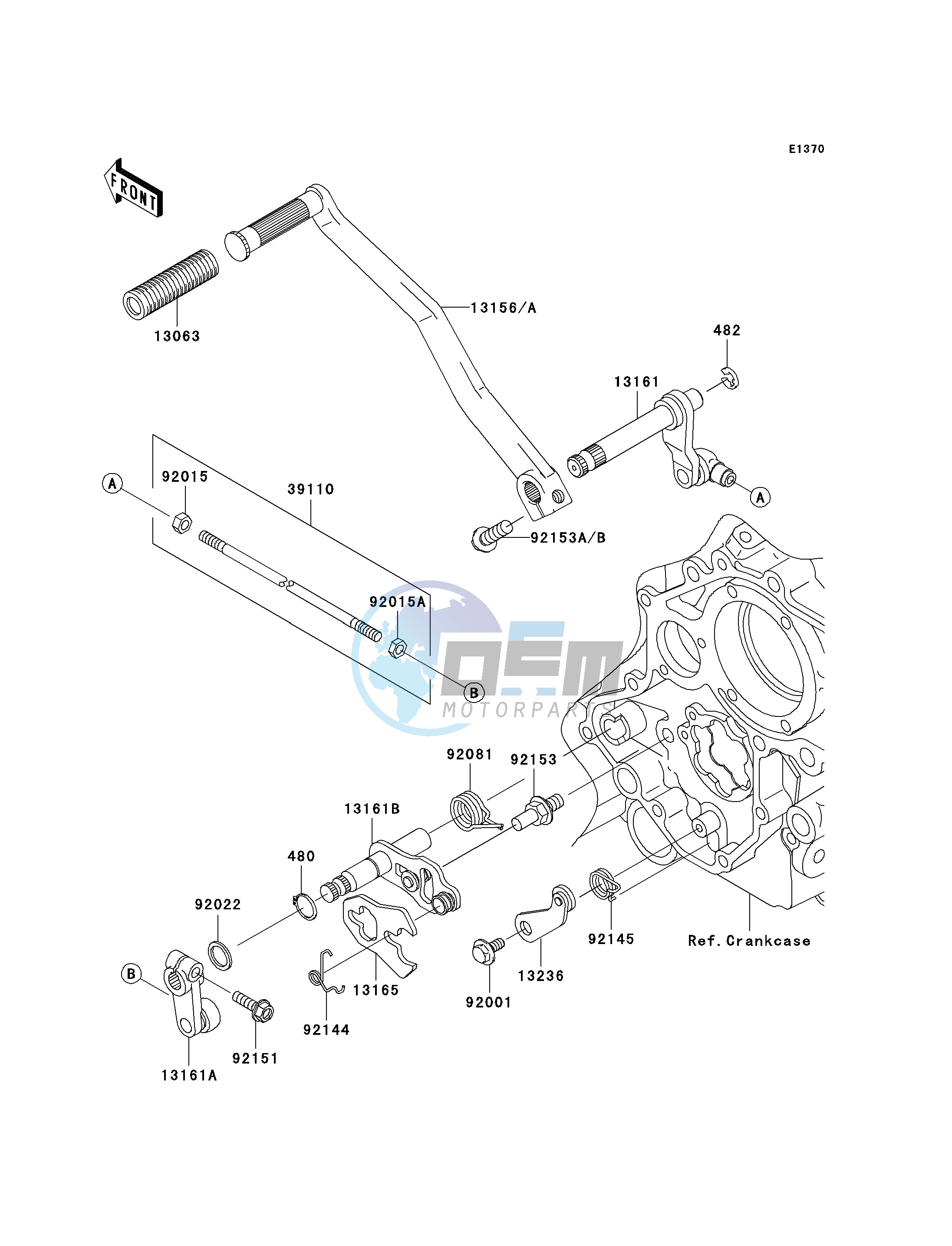 GEAR CHANGE MECHANISM