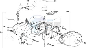 Eaglet 50 drawing Telescopic fork