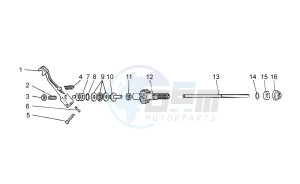 V7 Racer 750 drawing Clutch II