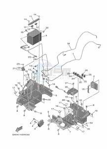 YXF850E YXF85WPAM (BARE) drawing ELECTRICAL 2