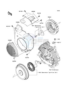 MULE_600 KAF400BEF EU drawing Cooling