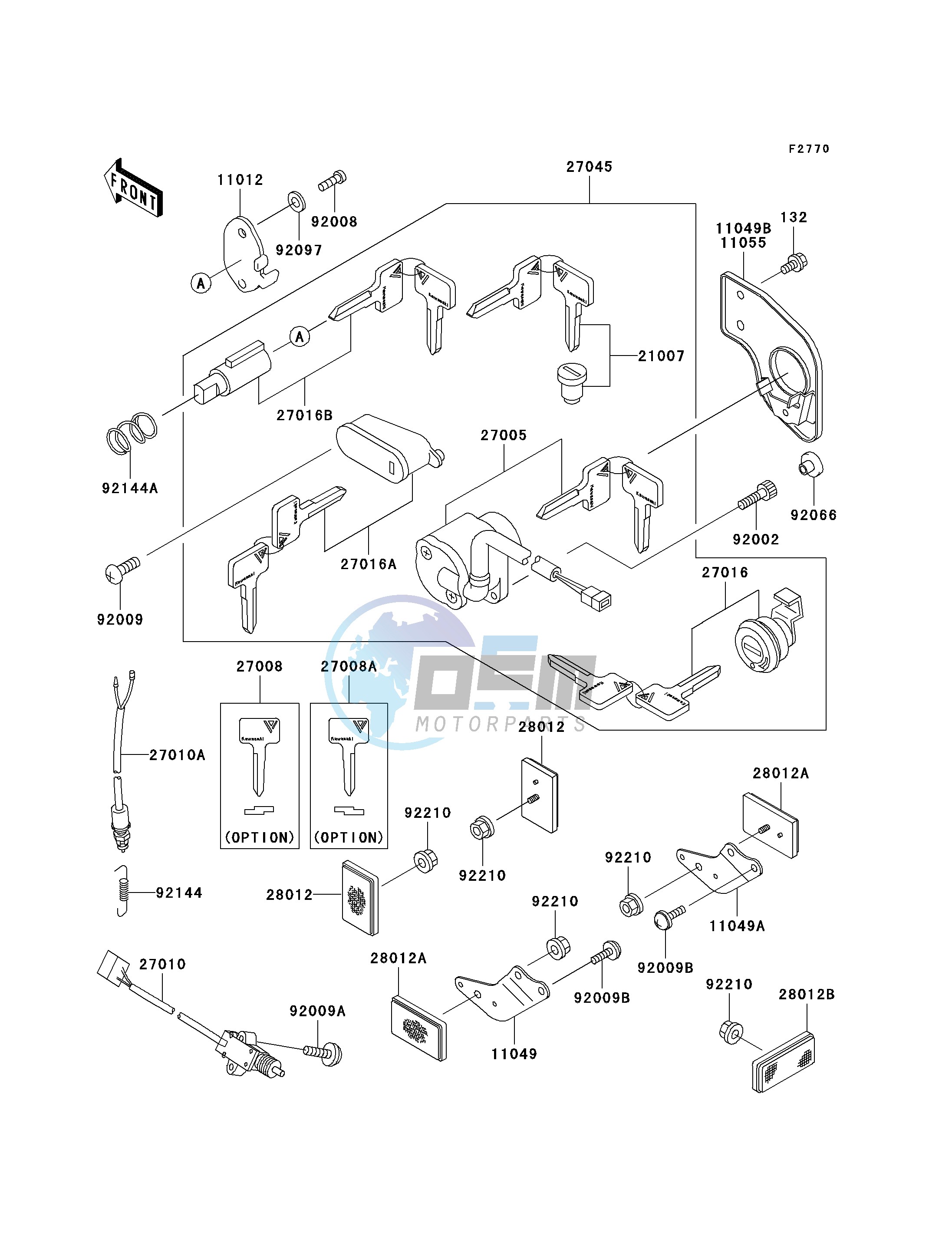 IGNITION SWITCH_LOCKS_REFLECTORS