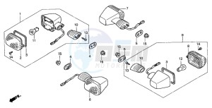 CBR600F drawing WINKER (1)