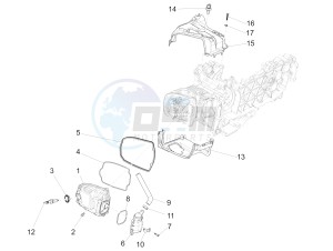 GTS 125 4T 3V ie Super (APAC) (RK, VT) drawing Cylinder head cover