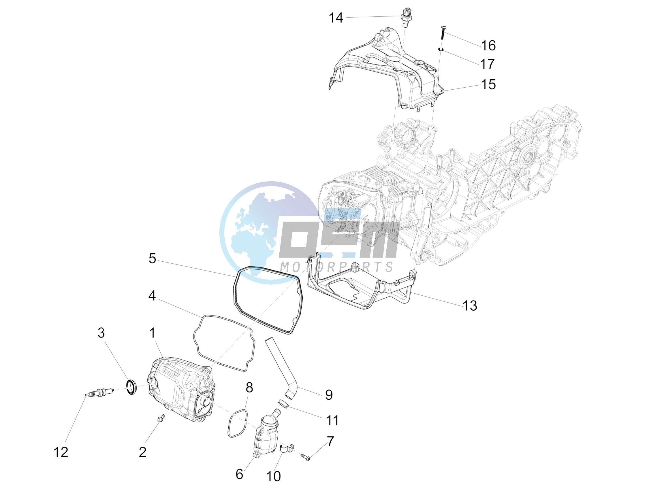 Cylinder head cover