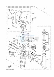 F30AEHDL drawing POWER-TILT-ASSEMBLY