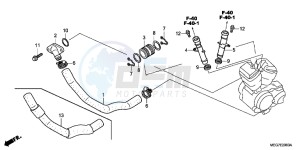 VT750C2BC drawing WATER PIPE