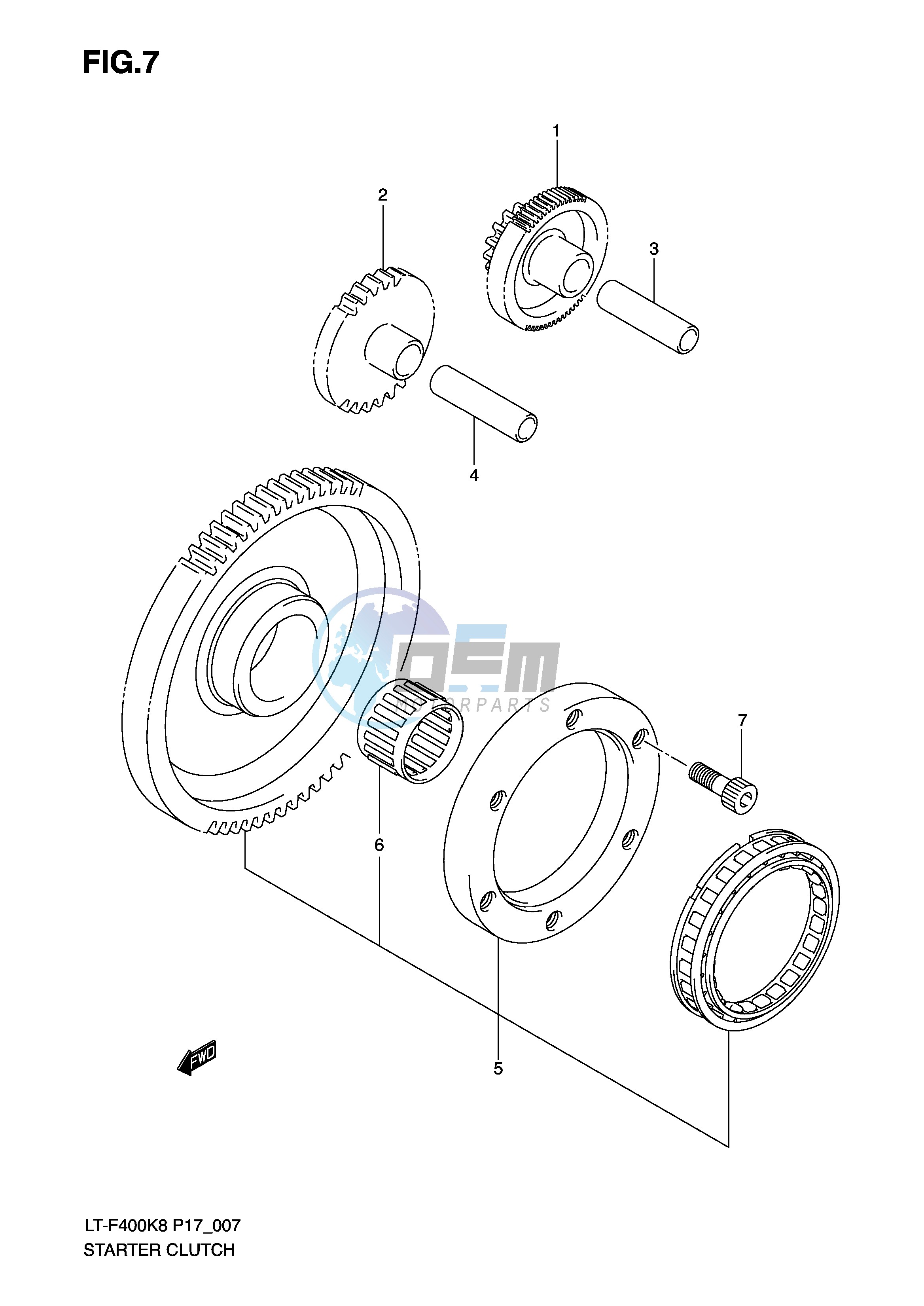 STARTER CLUTCH