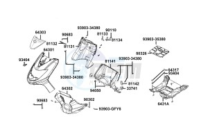 VP 50 drawing Front Cover- Front Fender