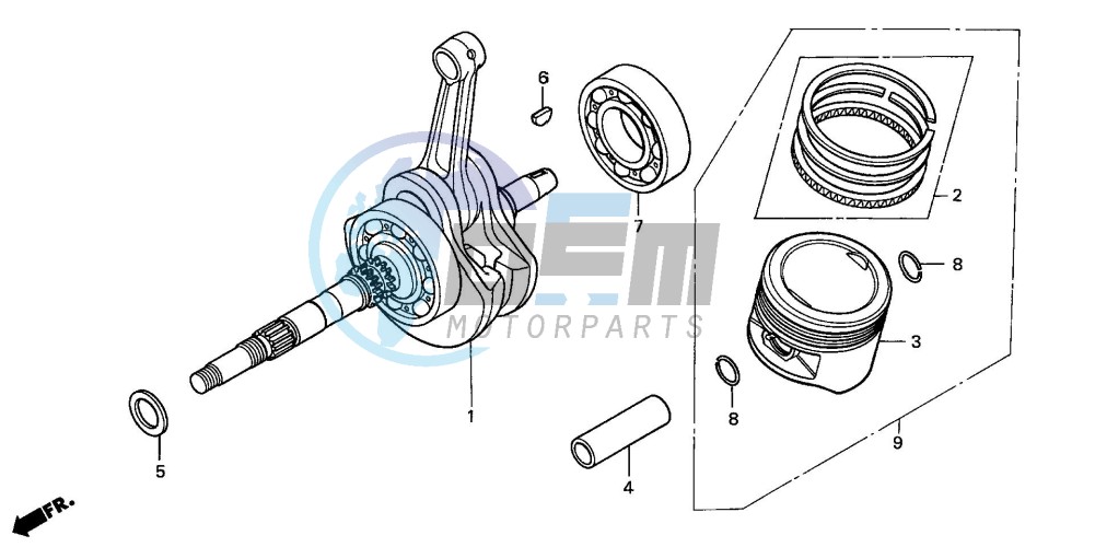 CRANKSHAFT/PISTON