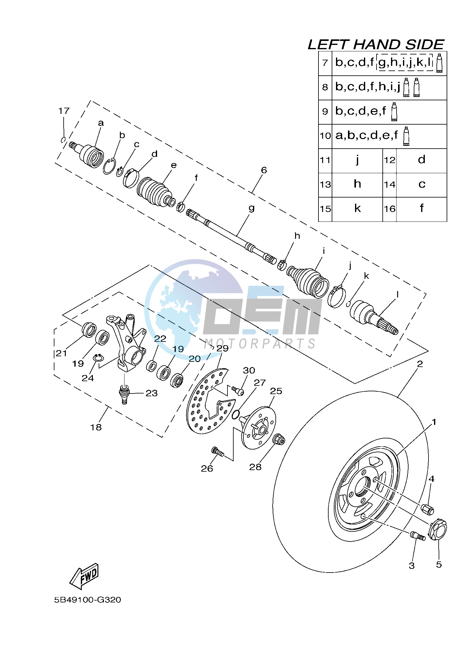 FRONT WHEEL