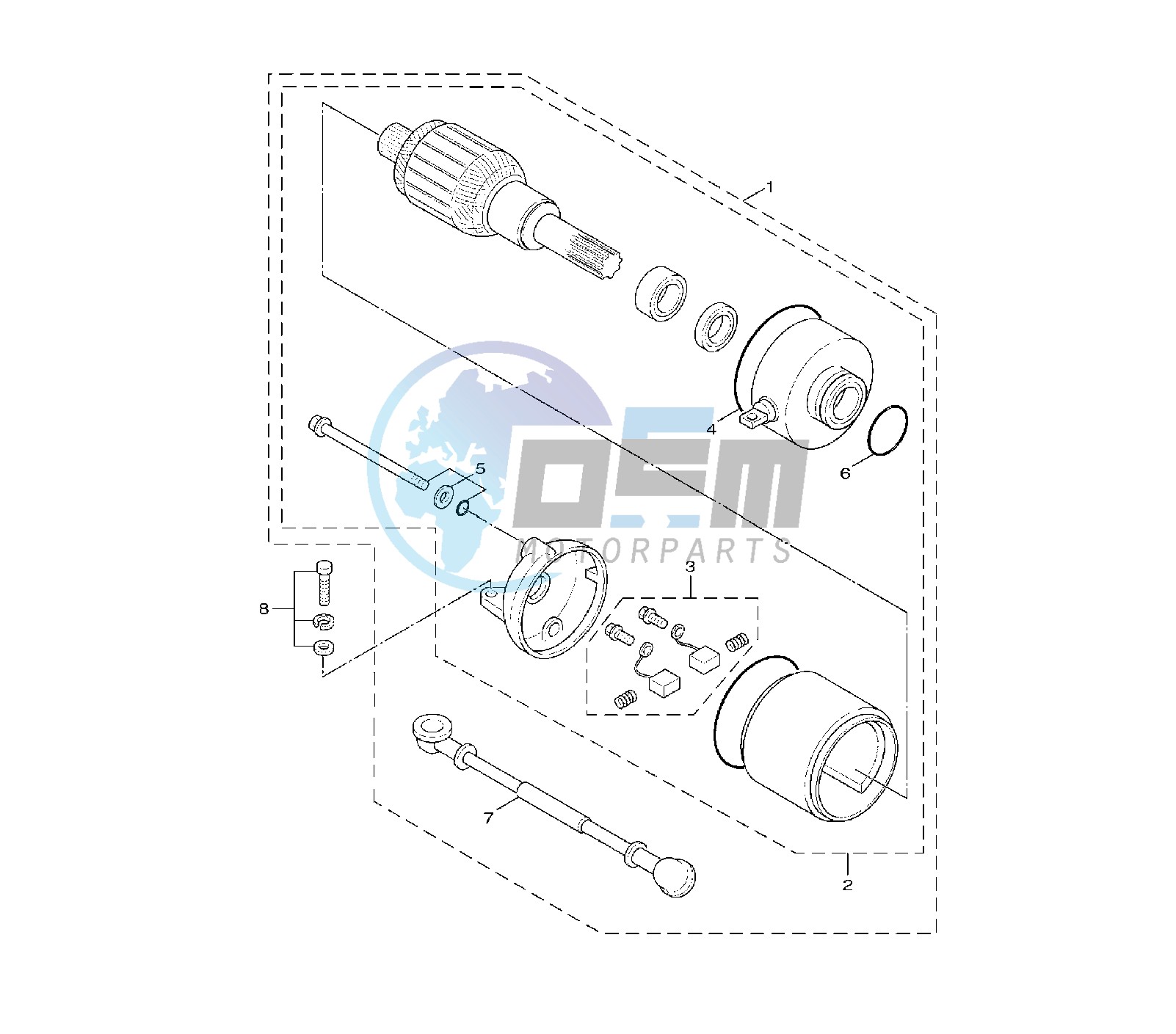 STARTING MOTOR