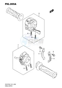 GSX-R750 EU drawing HANDLE SWITCH