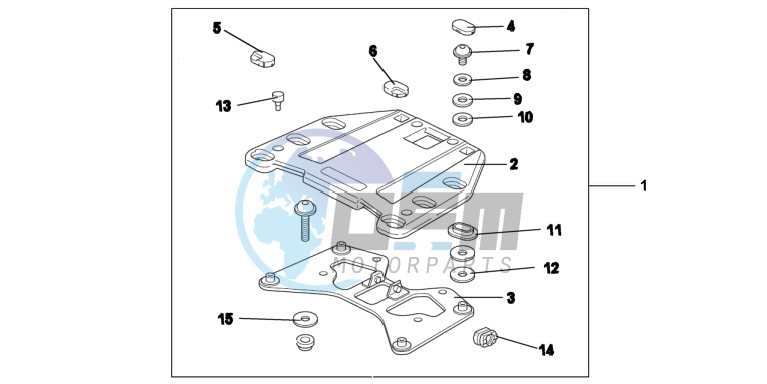 KIT CARRIER BRKT