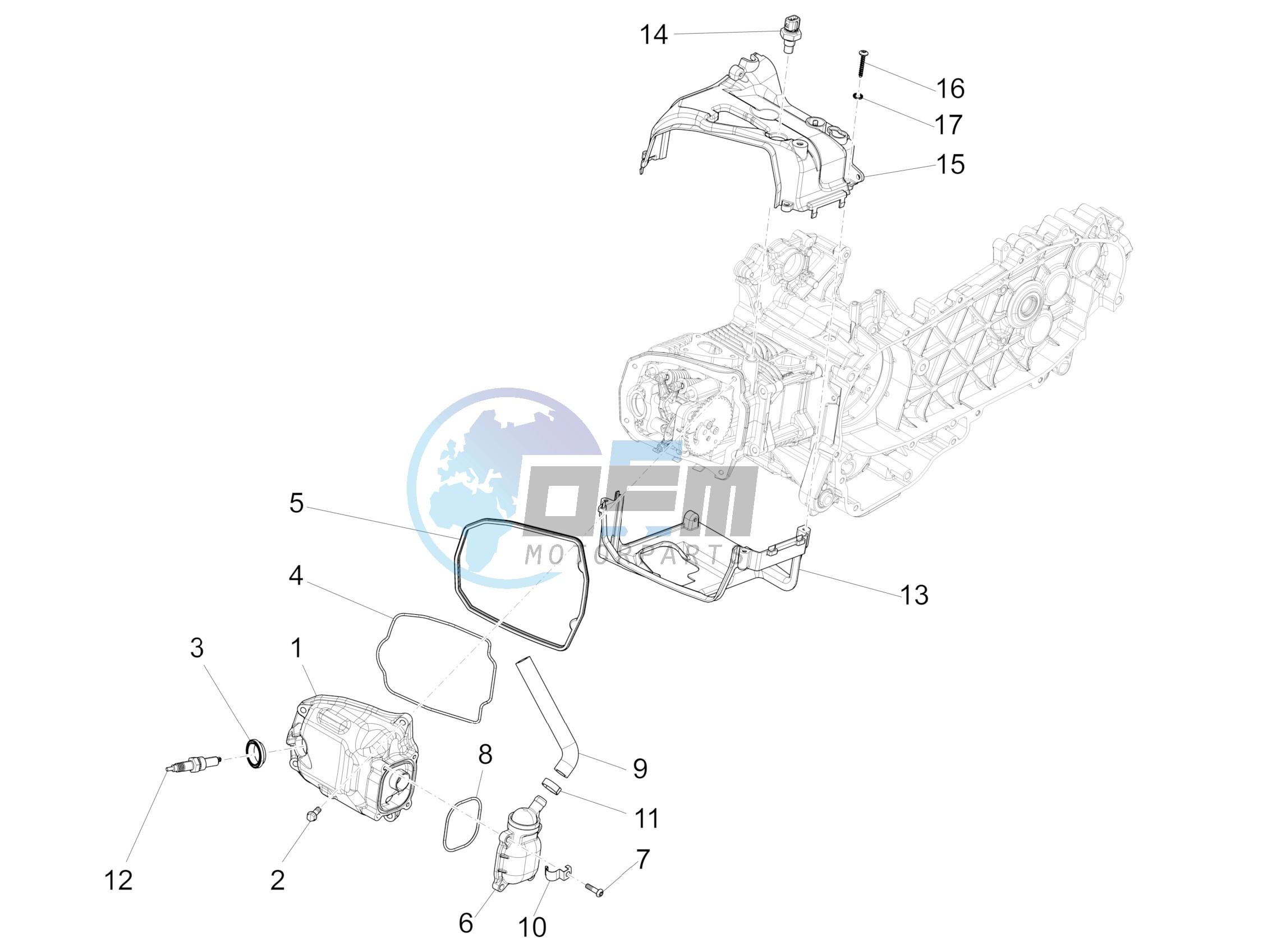 Cylinder head cover