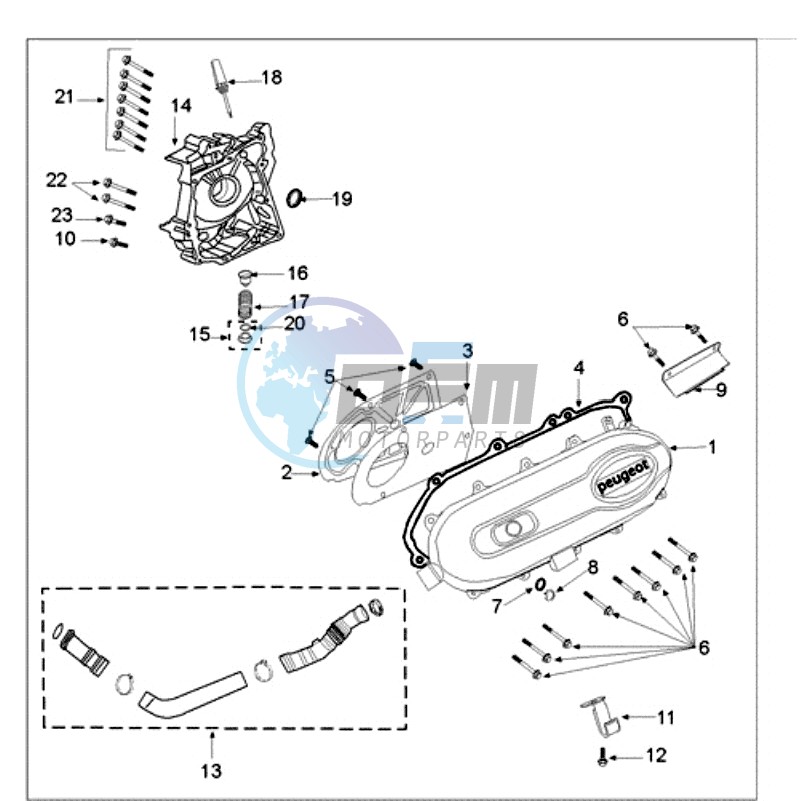 CRANKCASE COVER