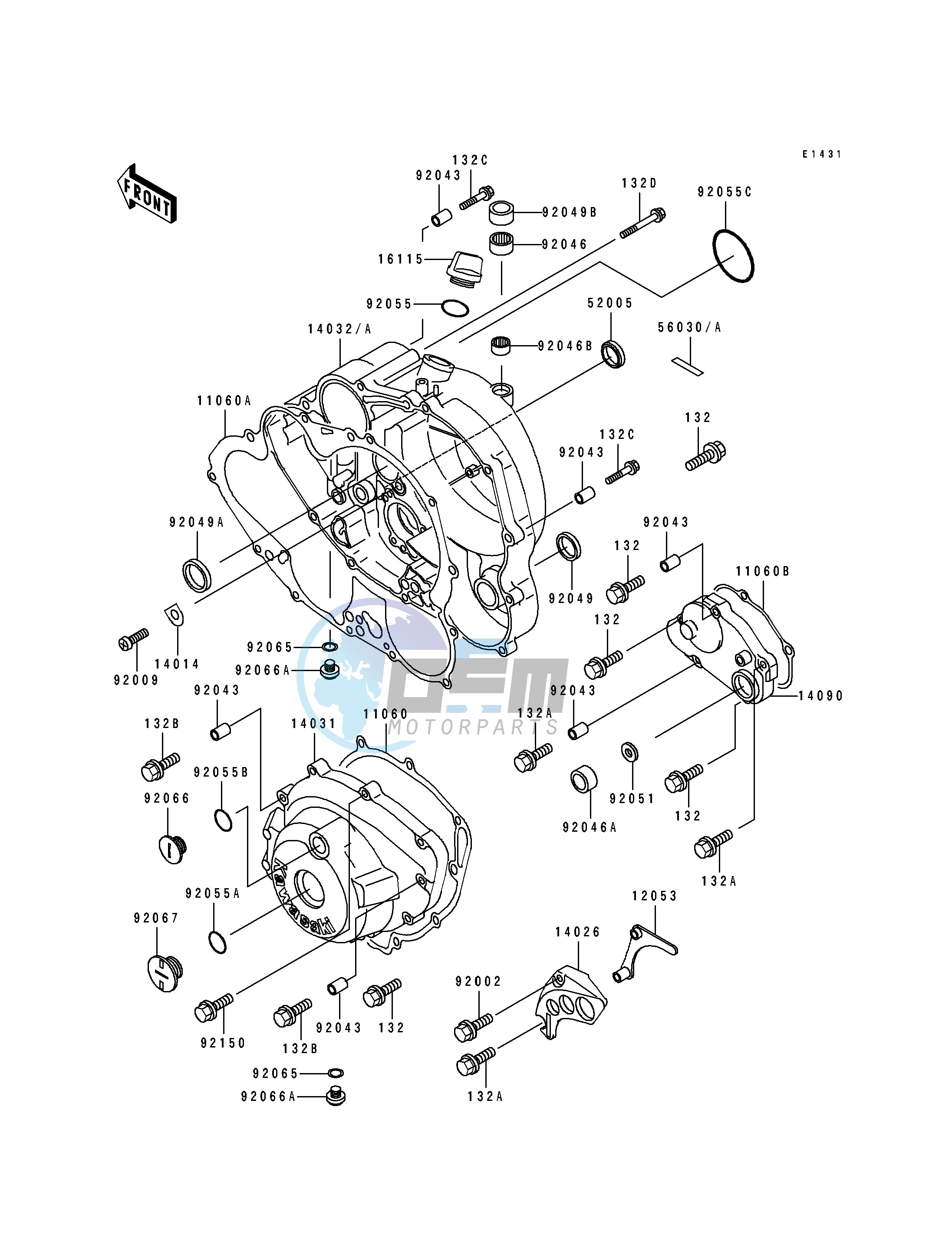 ENGINE COVER-- S- -