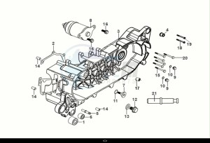 JET4 RX 50 (XE05W3-EU) (E5) (M1) drawing L. CRANK CASE