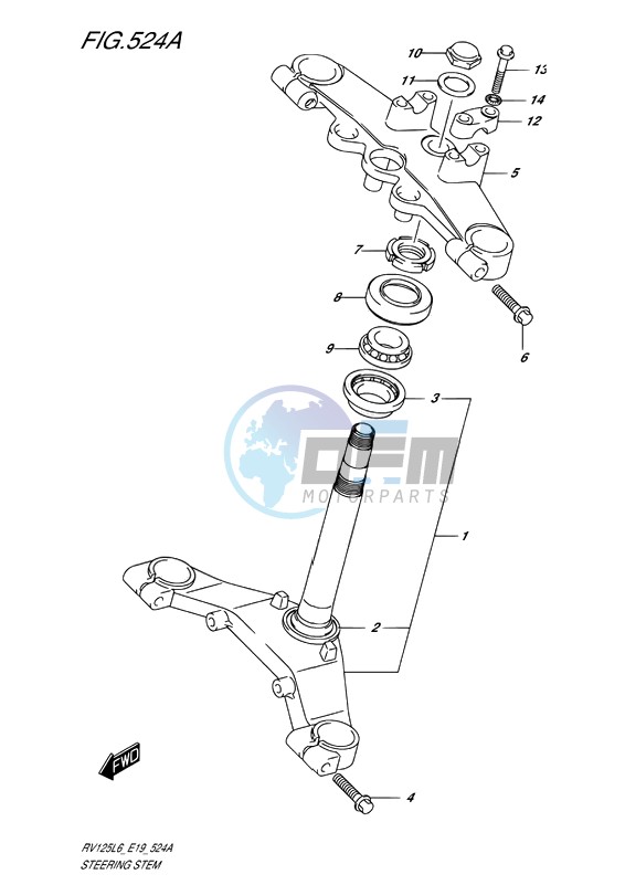 STEERING STEM