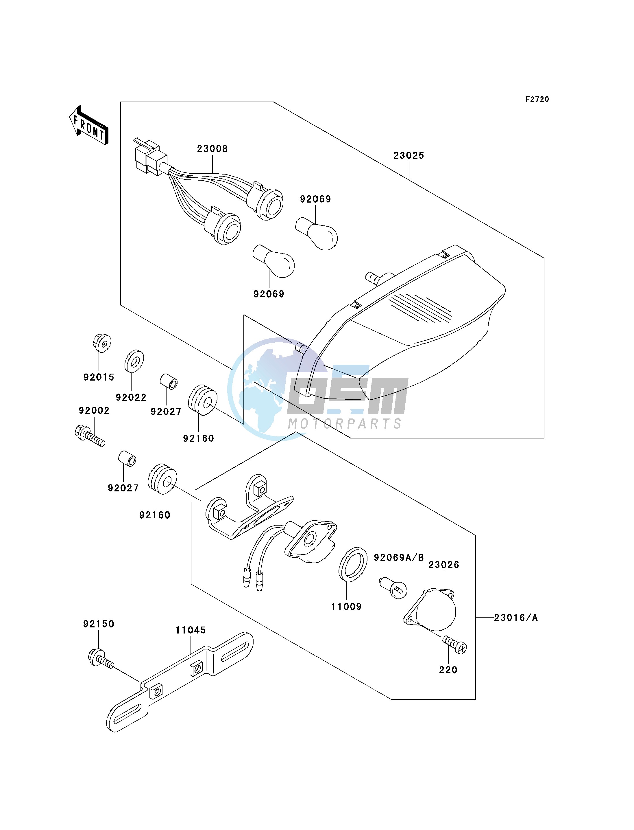 TAILLIGHT-- S- -