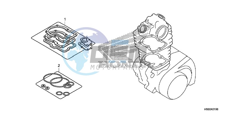 GASKET KIT A