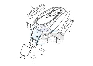 BW'S NAKED 50 drawing REAR BODY