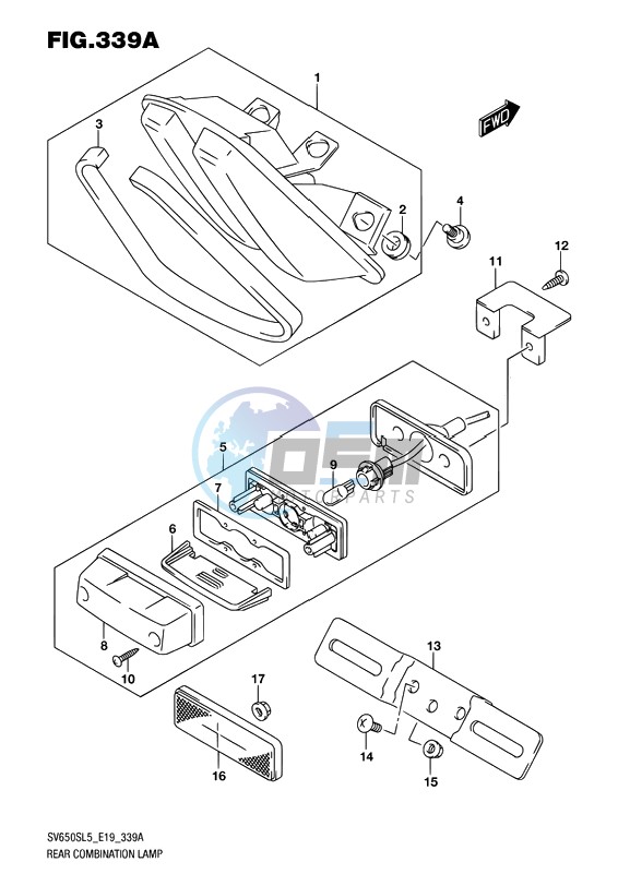 REAR COMBINATION LAMP