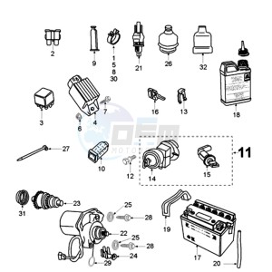 VIVA 2 SPA drawing ELECTRIC PART