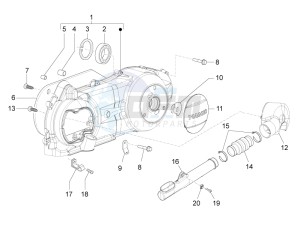 Fly 125 4t e3 (Vietnam) Vietnam drawing Crankcase cover - Crankcase cooling