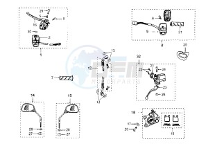 TREKKER - 50 cc drawing BRAKE SYSTEM AJP