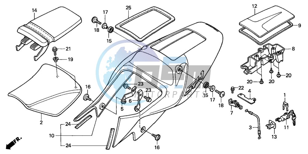 SEAT/SEAT COWL