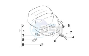 LX 150 4T 2V ie E3 Taiwan drawing Meter combination - Cruscotto