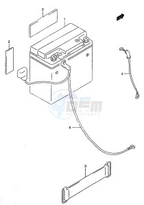 GZ125 (W-X-Y) drawing BATTERY