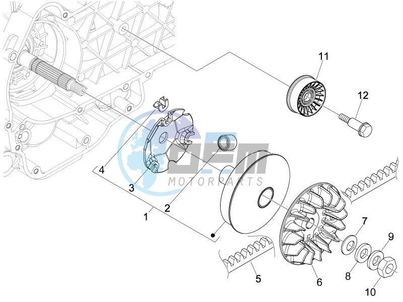 Driving pulley