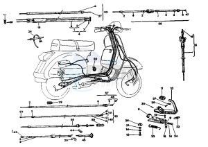 PXE ARCOBALENO 125 drawing Transmissions