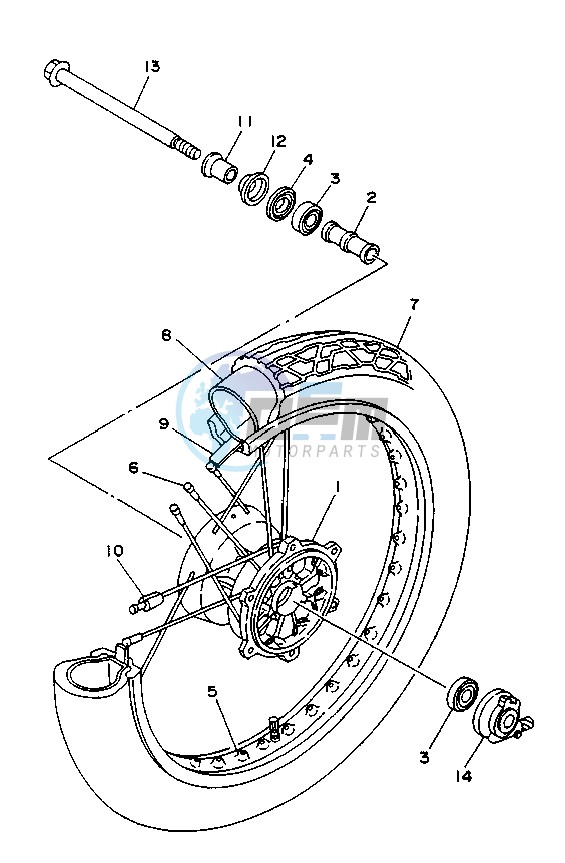 FRONT WHEEL