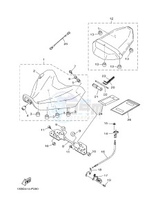 MT07A MT-07 ABS 700 (1XBM) drawing SEAT