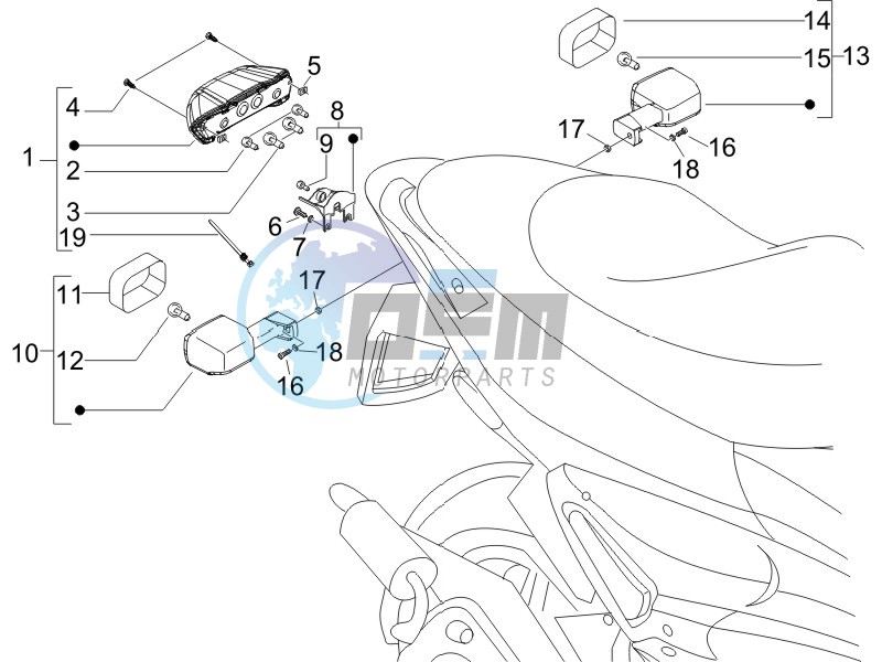 Tail light - Turn signal lamps