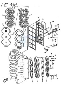 250A drawing CYLINDER--CRANKCASE-2