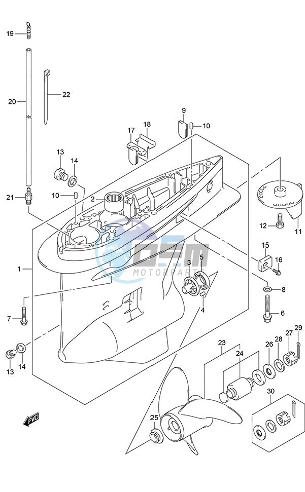 Gear Case (C/R)