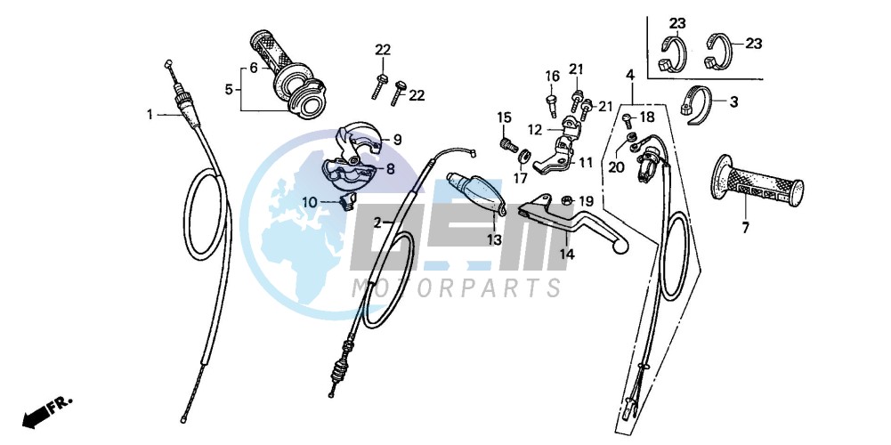 HANDLE LEVER/SWITCH/CABLE