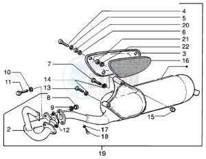 NRG 50 MC3 DT drawing Catalytic silencer