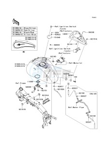 VN 2000 J [VULCAN 2000 CLASSIC LT] (8F-9F) 0J9F drawing FUEL TANK