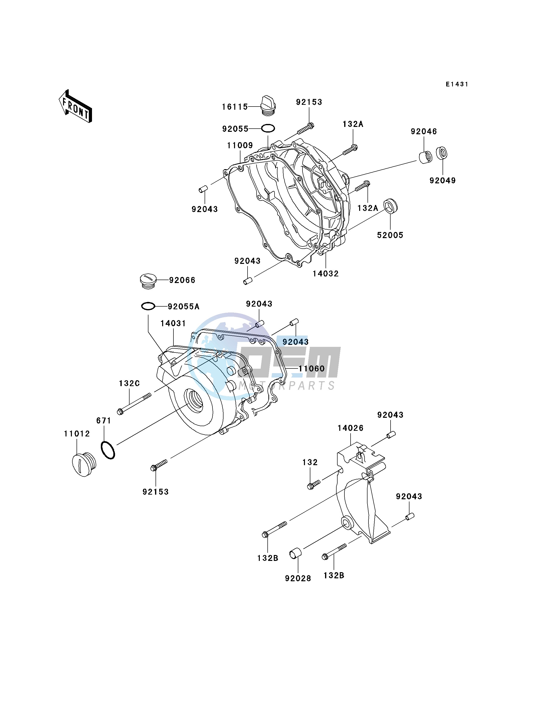 ENGINE COVER-- S- -