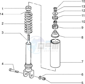 storm 50 drawing Rear Shock absorber