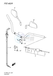 DL1000 ABS V-STROM EU drawing HANDLEBAR