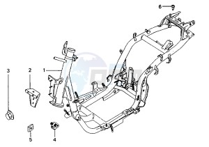 SV GEO - 50 cc drawing FRAME