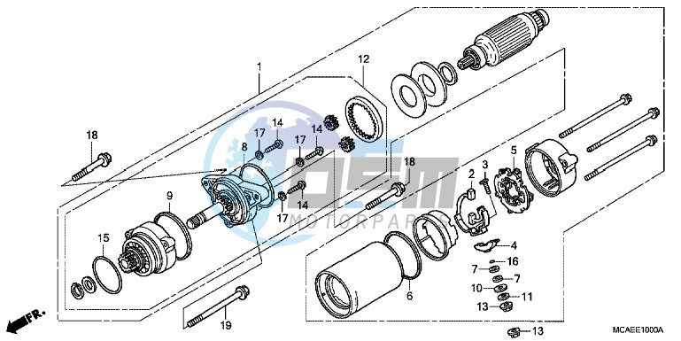 STARTER MOTOR