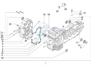 Beverly 500 (USA) USA drawing Crankcase